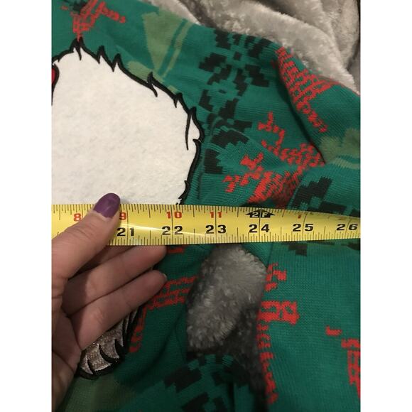 Seneca Allegany Ugly Christmas Sweater Santa Favorite Place To Play XL - Picture 10 of 12